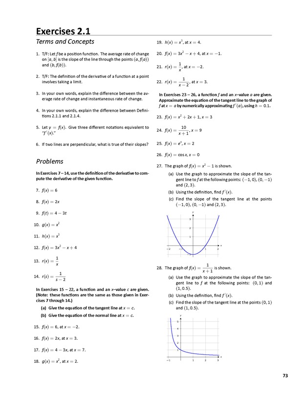 APEX Calculus - Page 73